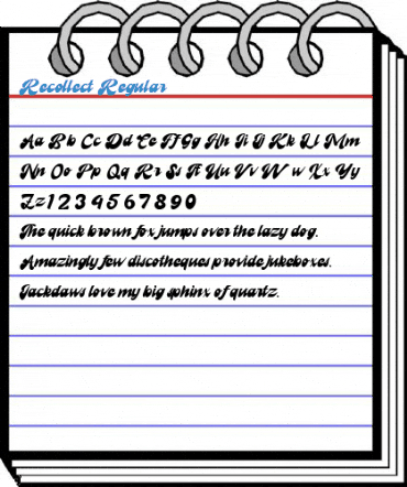 Recollect Font