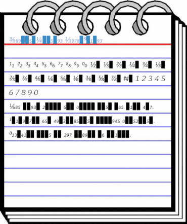 WhitneyNumeric LightItalic Font