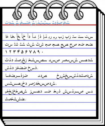 PersianNaskhSSK Font