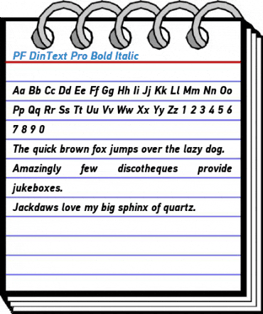 PF DinText Pro Font