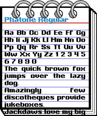 Phatone Font