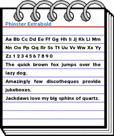 Phinster Font
