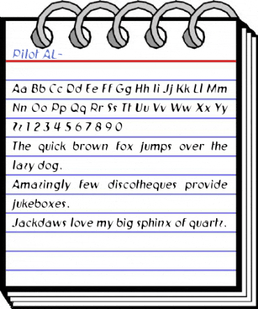 Pilot Font