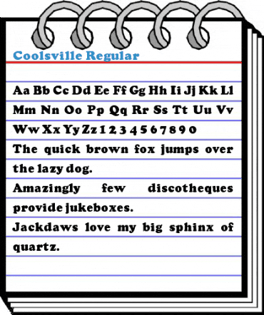 Coolsville Font