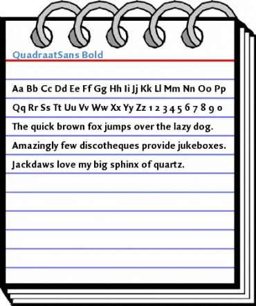 QuadraatSans Font