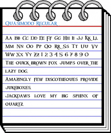 Quasimodo Font