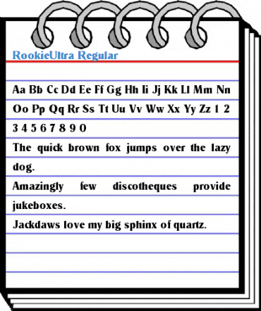 RookieUltra Font