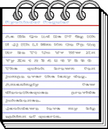 Ryckindor Font