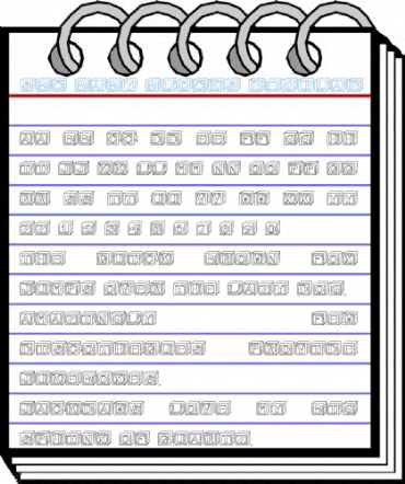 SBC Baby Blocks Font