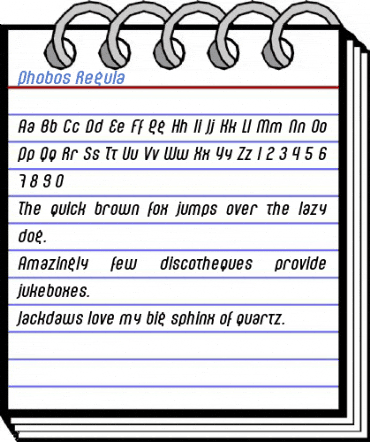 Phobos Font