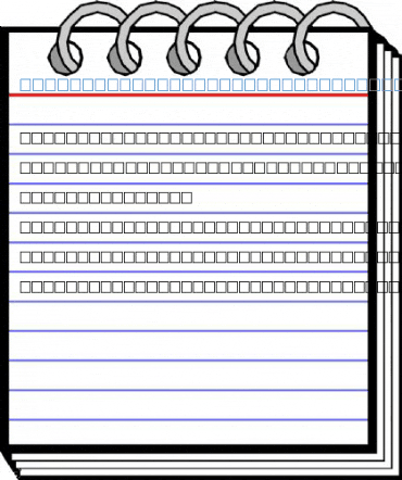 Simplified Arabic Backslanted Font