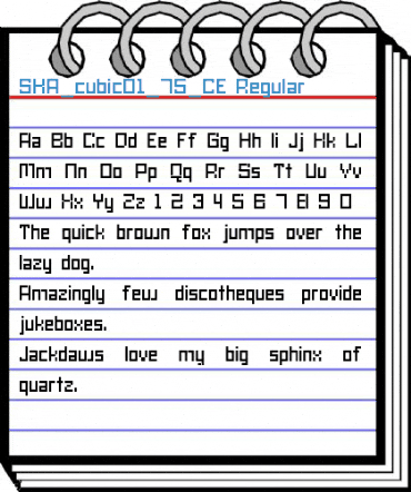 SKA_cubic01_75_CE Regular Font