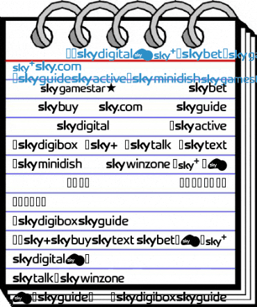 SKYfontbrands Regular Font