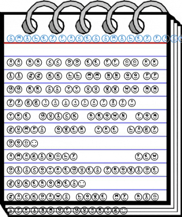 Smiley Faces Smiley Faces Font