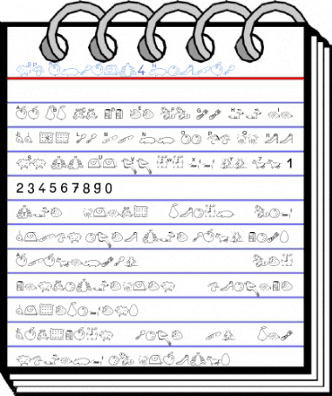 SP Anlaut4 Normal Font