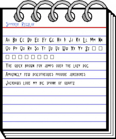 Spykker Font