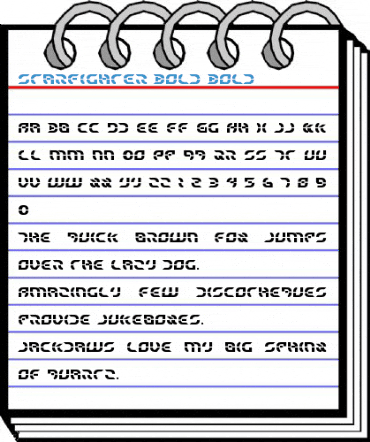 Starfighter Bold Bold Font