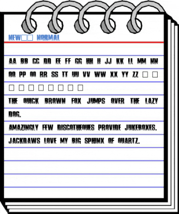 New_2 Normal Font