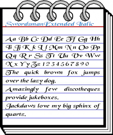 SwordsmanExtended Font