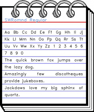 SWRomnd Regular Font