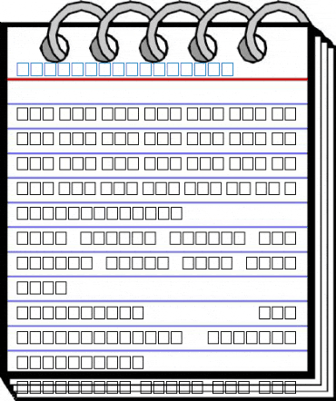 Template Regular Font