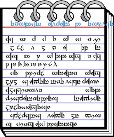 Tengwar Noldor-2 Font