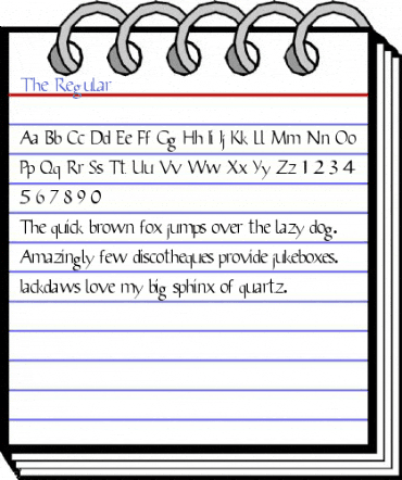 The Regular Font