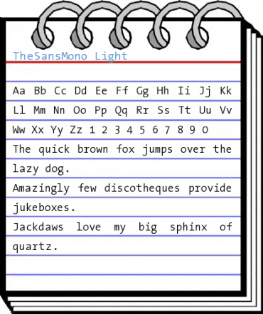 TheSansMono Font