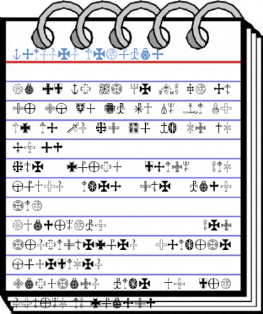 Crosses Font