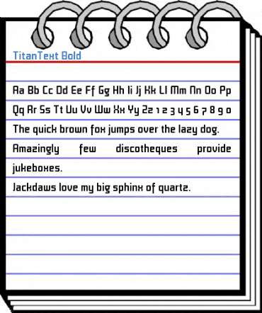 TitanText Font