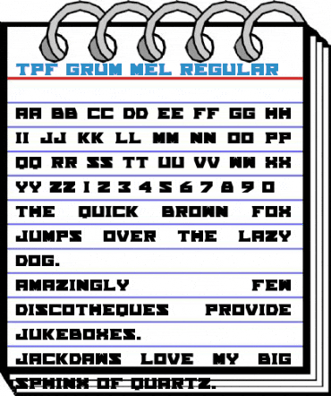 TPF Grum Mel Font