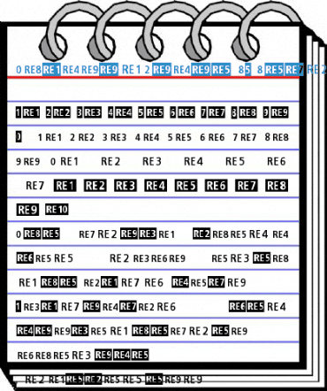 TransitLinie-RE Font