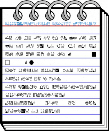 TransitPict-Three Font