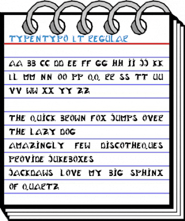 Typentypo LT Regular Font