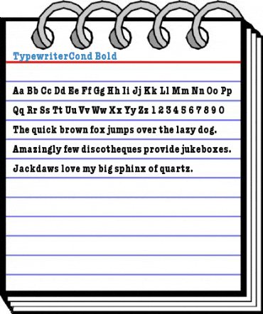 TypewriterCond Font