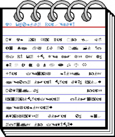 BD Symbols Regular Font