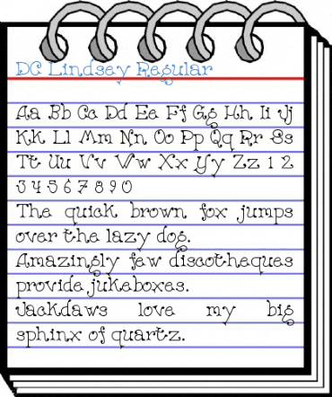 DC Lindsey Font