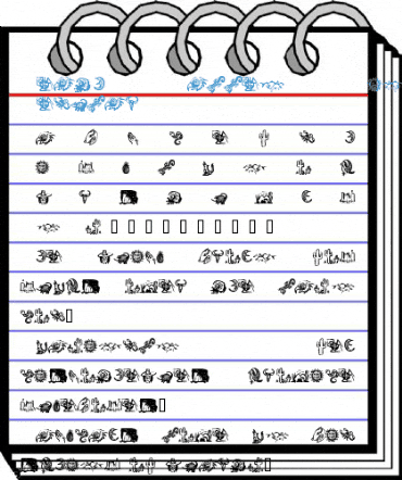 Death Valley Dingbats Regular Font