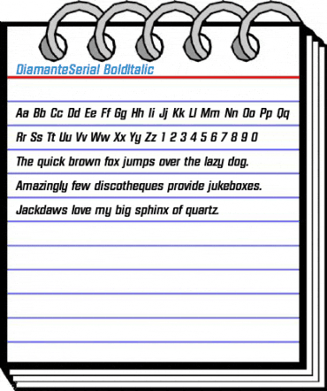 DiamanteSerial Font