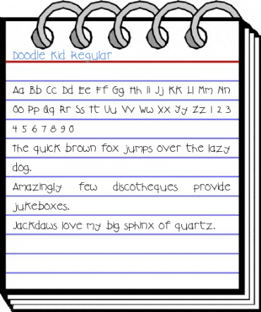 Doodle Kid Font