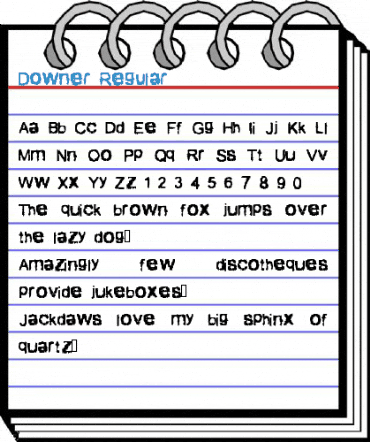 Downer Font