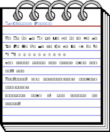 EL-Symbols Normal Font