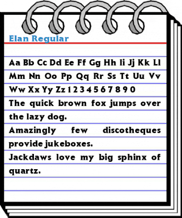 Elan Font