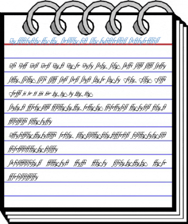 Elegeion Script Ligatures Regular Font