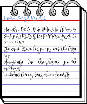 Hafizan Script Regular Font