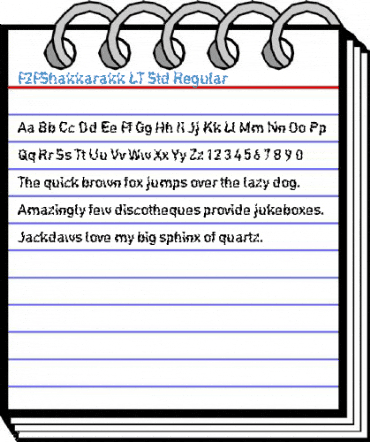 F2FShakkarakk LT Std Regular Font