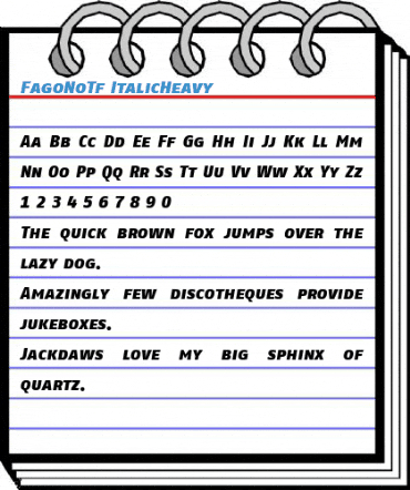 FagoNoTf Font