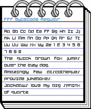 FFF Bytecode Font