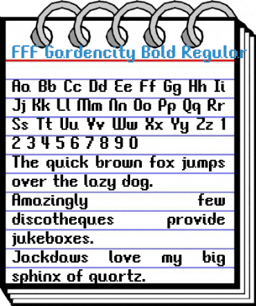 FFF Gardencity Bold Font