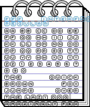 FFF Interface05 Regular Font